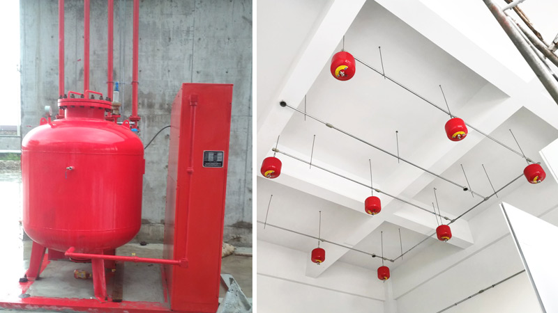 油泵房自動滅火系統