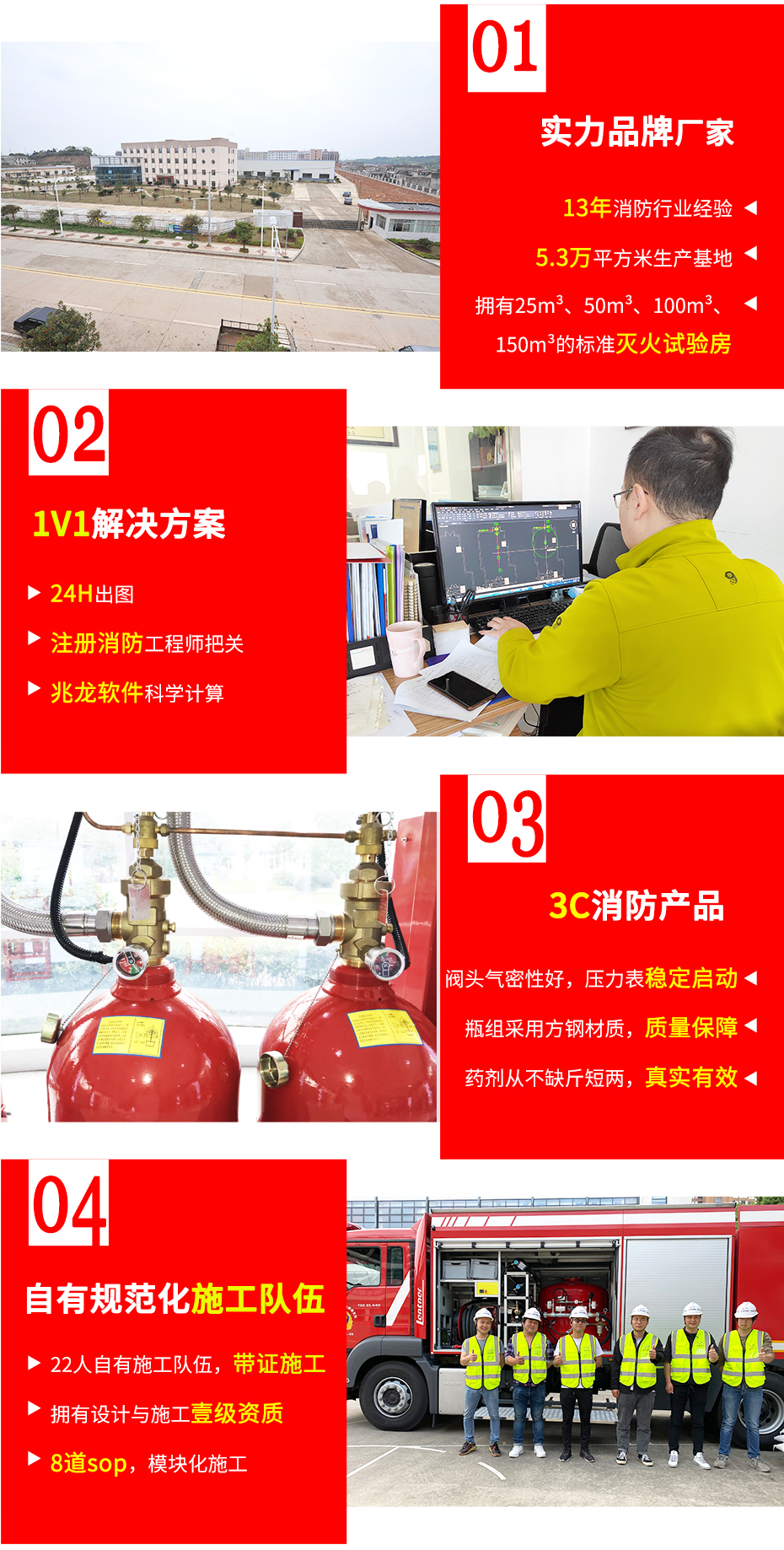 管網七氟丙烷滅火系統優勢