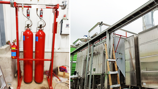 工業布袋除塵器滅火系統
