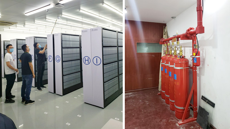 檔案室自動滅火系統