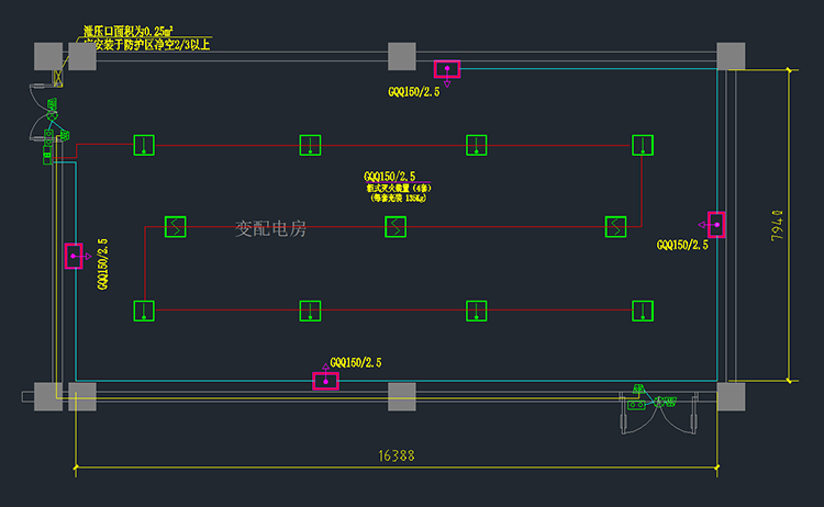 變配電房七氟丙烷滅火系統