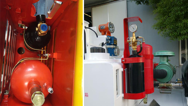 煤礦用車滅火系統