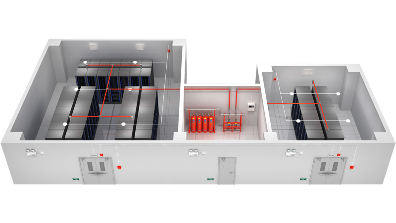 數據中心氣體滅火系統