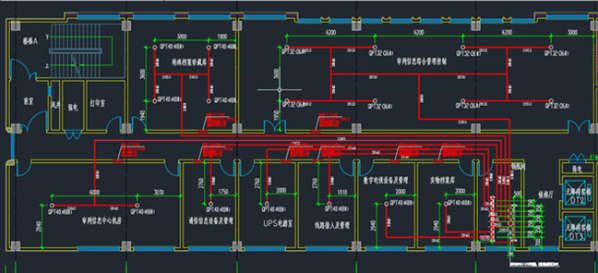 檔案館滅火系統圖紙