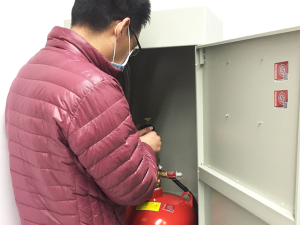 七氟丙烷滅火裝置