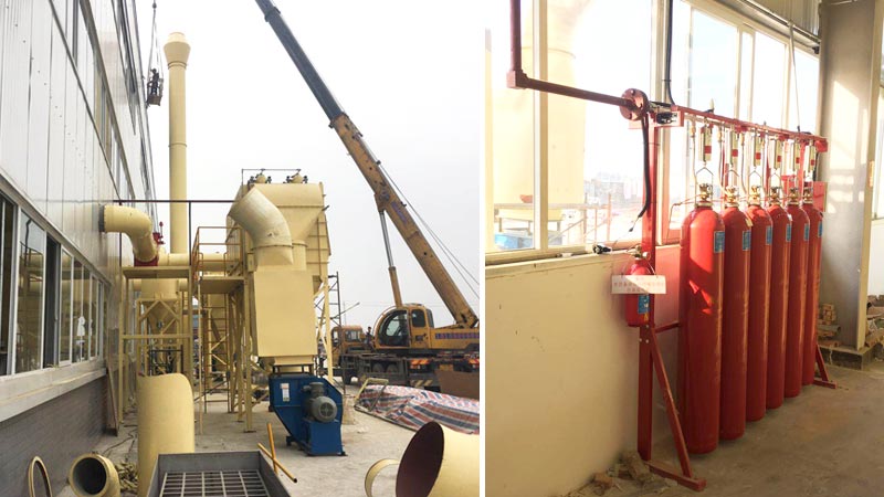 環保除塵設備自動滅火系統