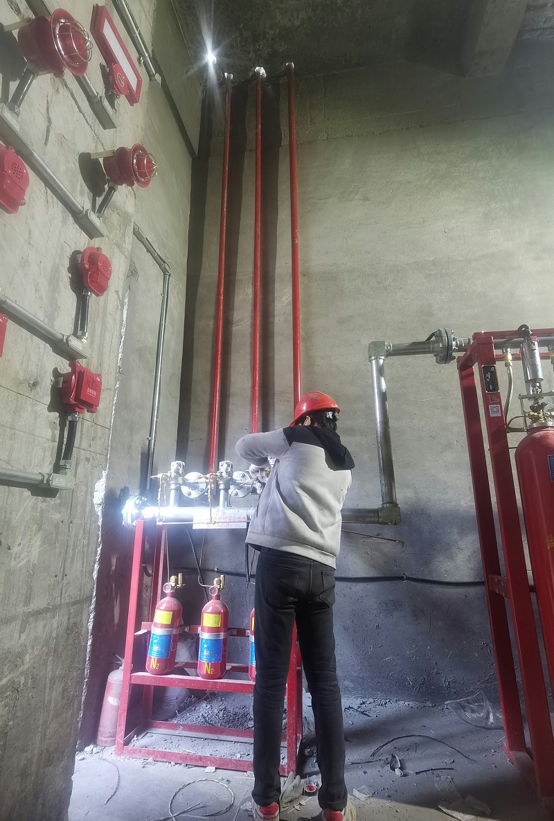 二氧化碳滅火系統在水泥廠煤粉倉的應用2