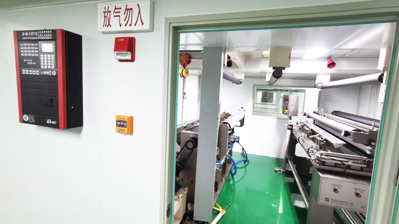 涂布設備自動滅火系統