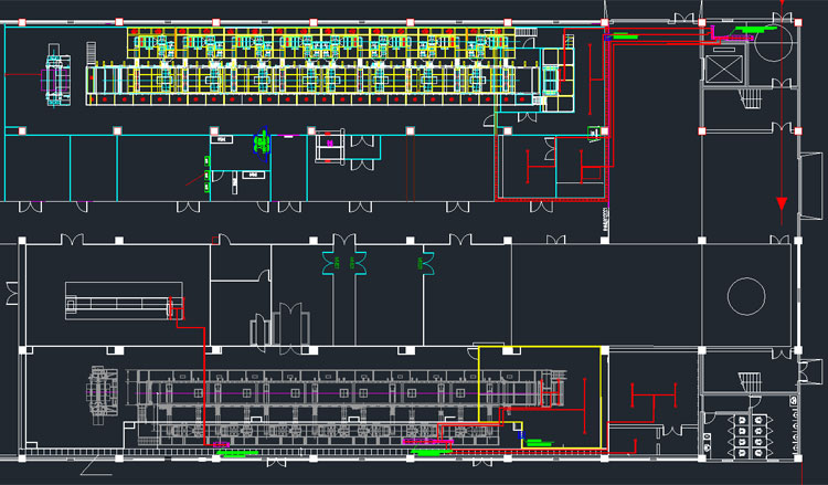 涂布生產線消防氣體滅火系統