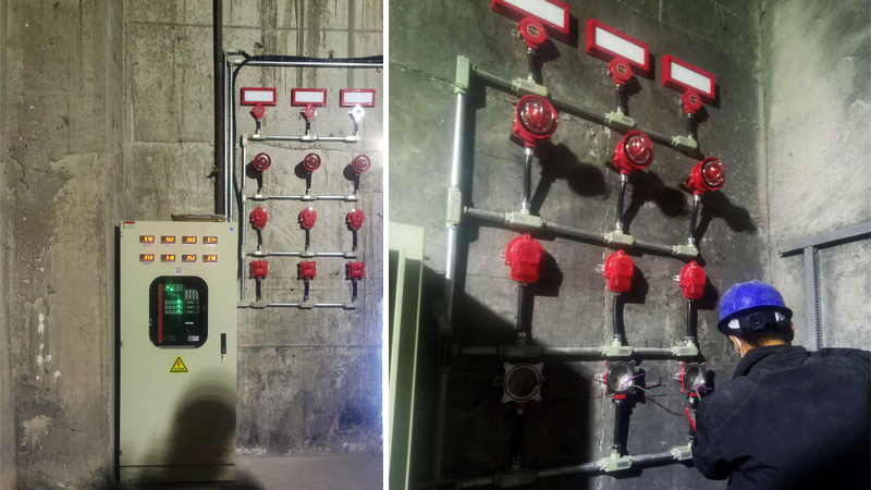 煤粉倉二氧化碳滅火系統