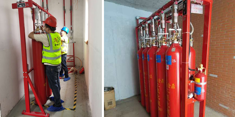 涂布機氣體滅火系統