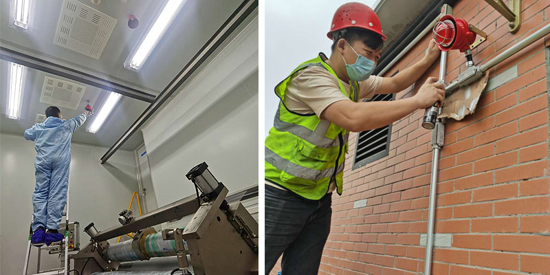 涂布機氣體滅火系統