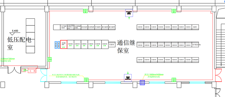 機房七氟丙烷滅火系統圖紙