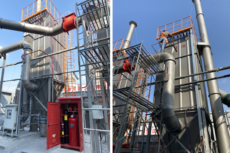 除塵設備滅火裝置3