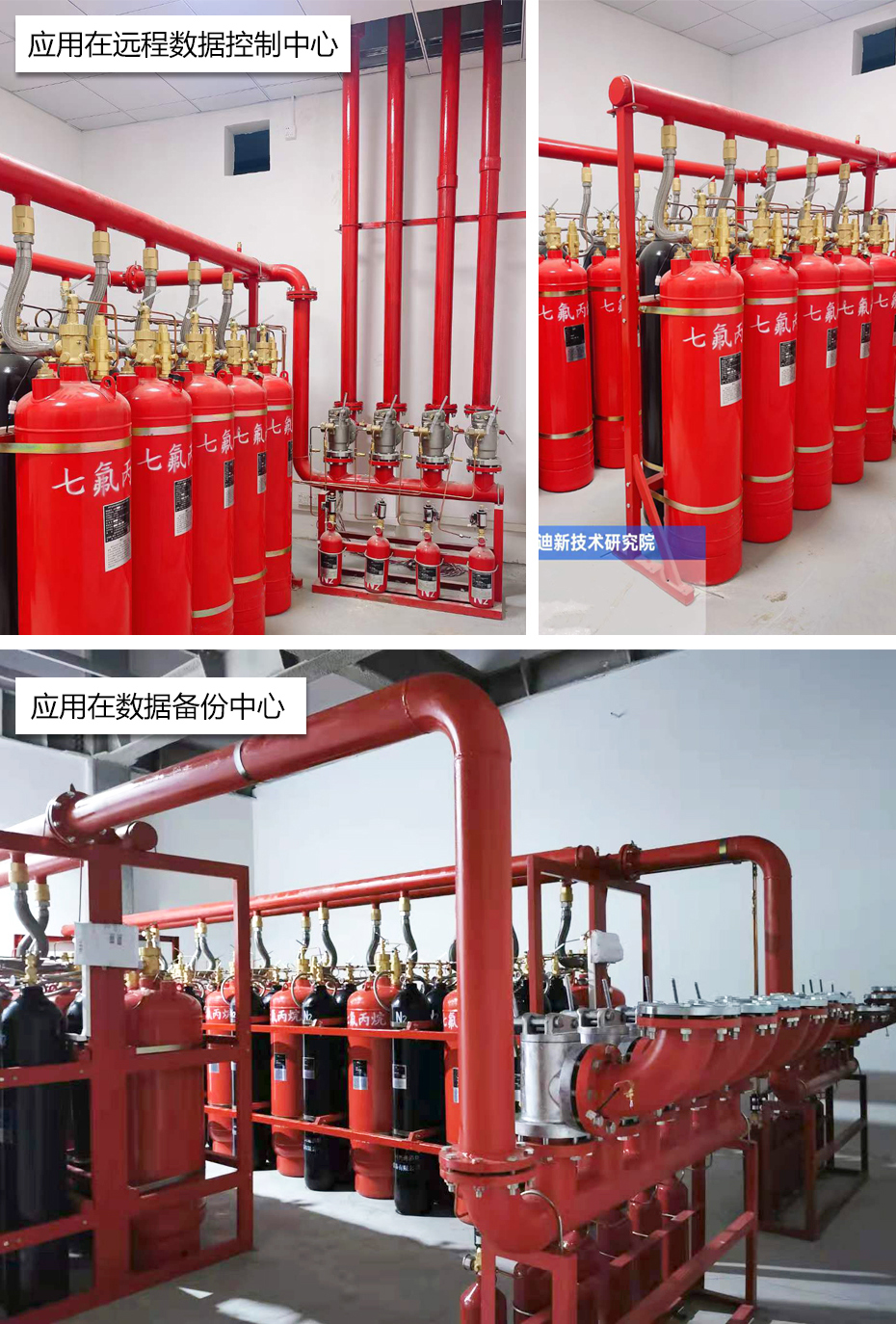 外貯壓七氟丙烷滅火系統應用場景