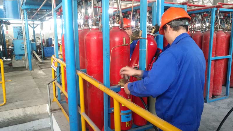 軋機(jī)高壓二氧化碳滅火系統(tǒng)