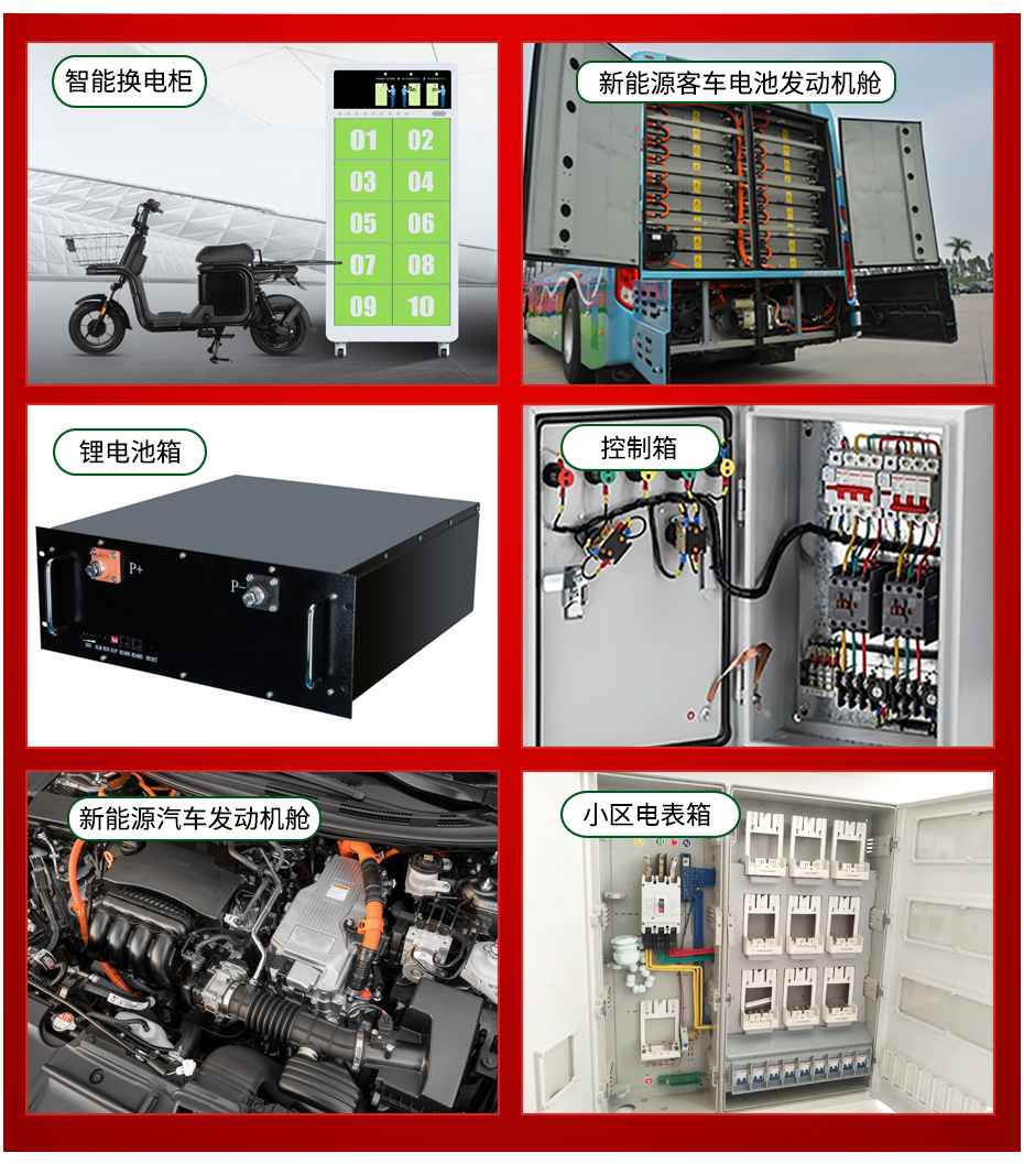 10g熱氣溶膠滅火貼應用場景