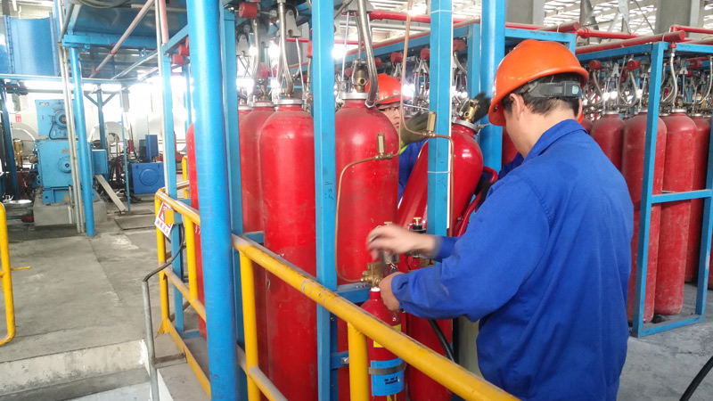 冷軋機二氧化碳滅火系統(tǒng)