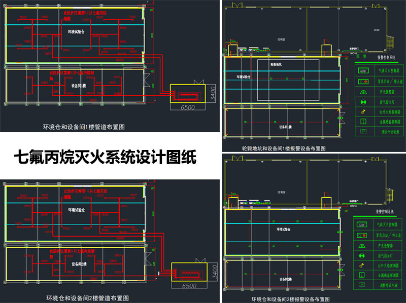 高低溫環境模擬實驗室七氟丙烷滅火系統