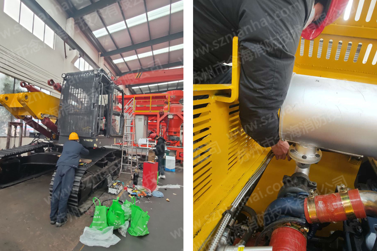 礦用車輛自動滅火裝置2