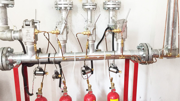 氣體滅火系統組件選擇閥